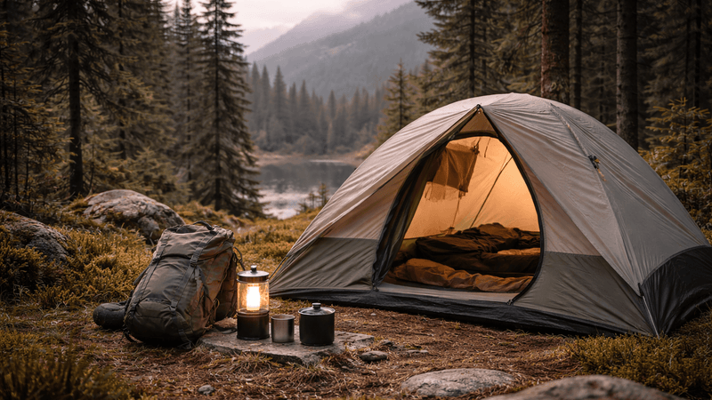 Camping voor beginners: de complete uitrusting gids