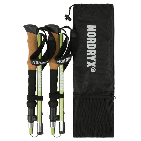 Nordic walking stokken met draagtas